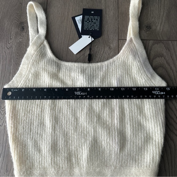 New! NAADAM Luxe Merino
Cashmere Tank Top Ivory Medium - Picture 6 of 7